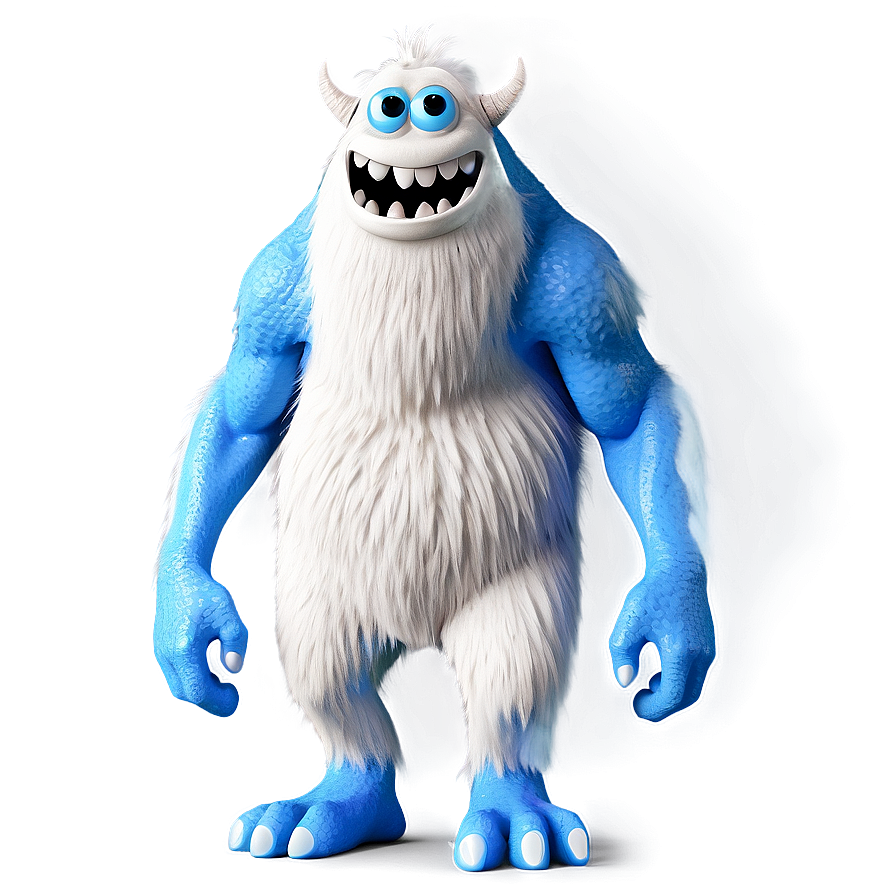 Cartoon White Monster Png 97 PNG Image