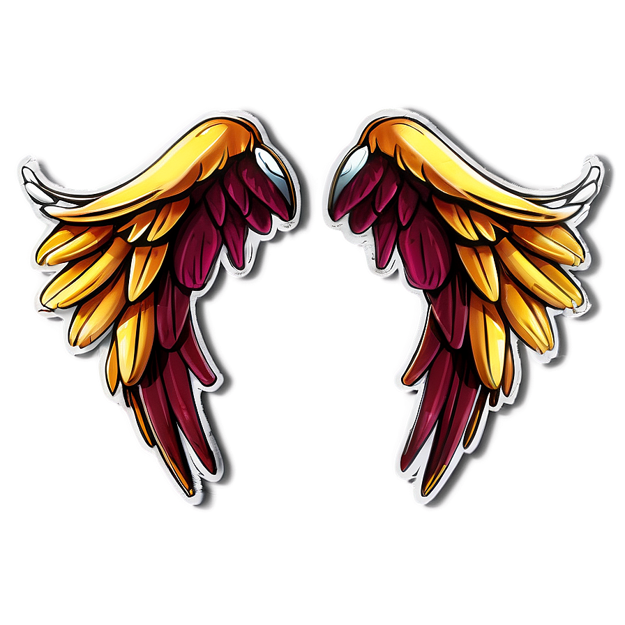 Cartoon Wings Png Tsy73 PNG Image