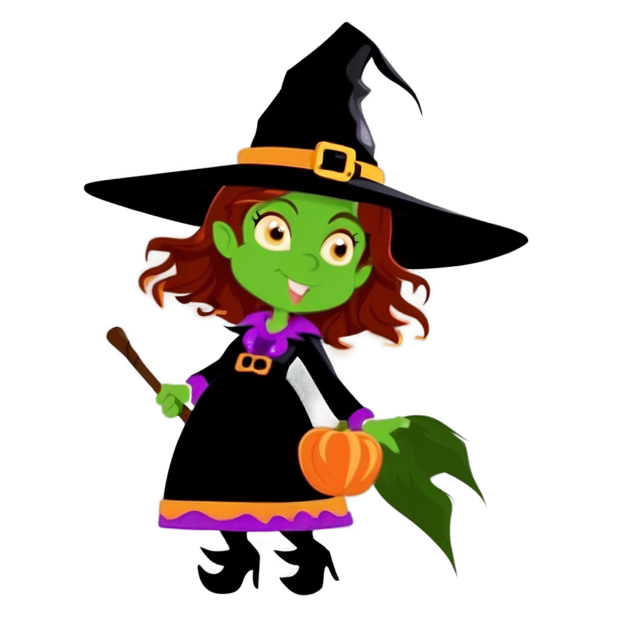 Cartoon Witches Png Eaj87 PNG Image