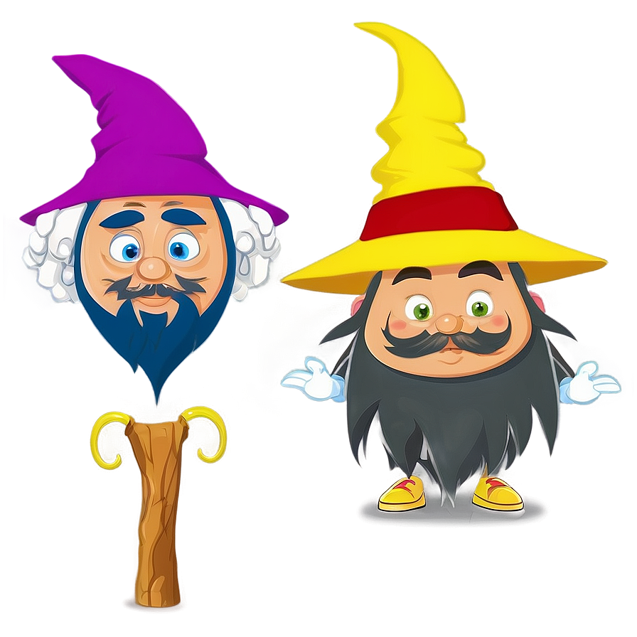 Cartoon Wizards Png Msf PNG Image