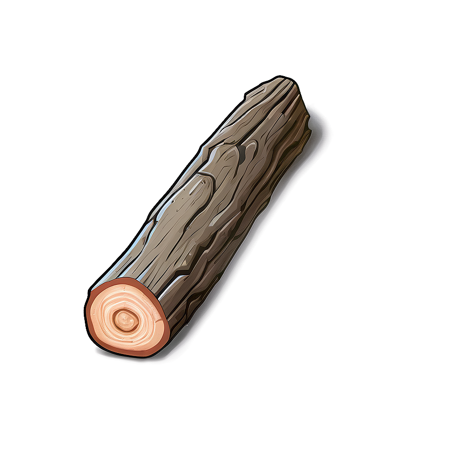 Cartoon Wood Log Png Qpw28 PNG Image