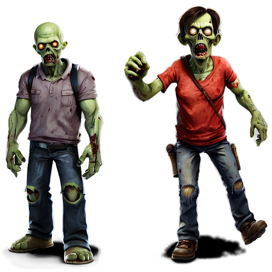 Cartoon Zombie Apocalypse Png 05032024 PNG Image