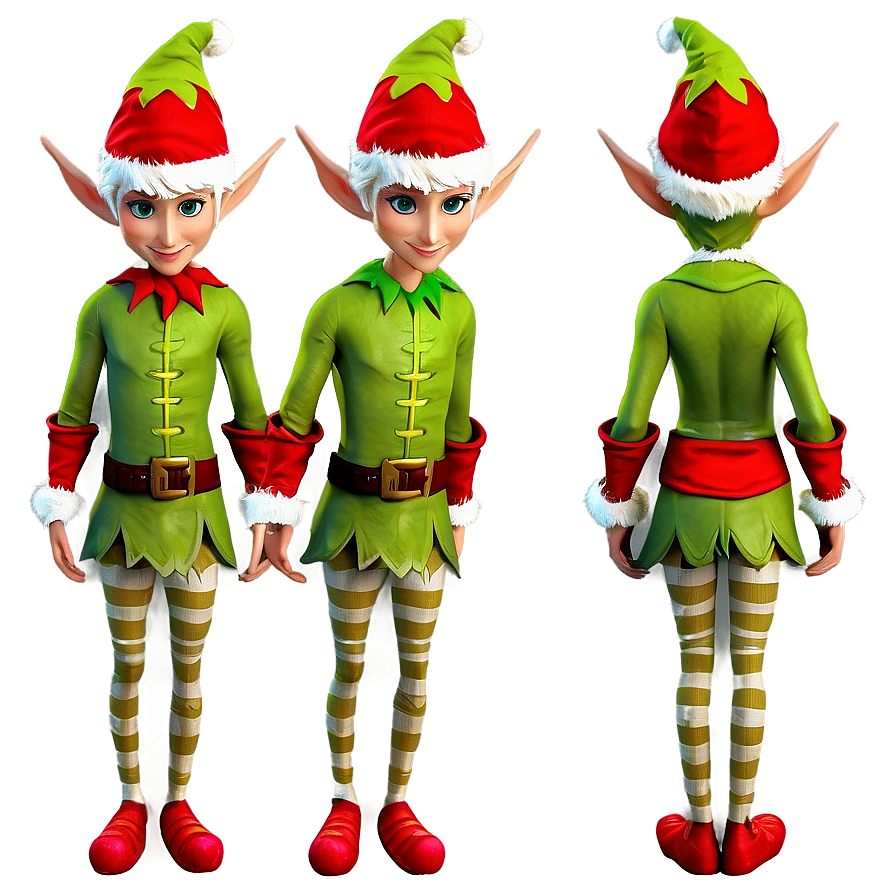 Cartoonish Elf Body Png 7 PNG Image