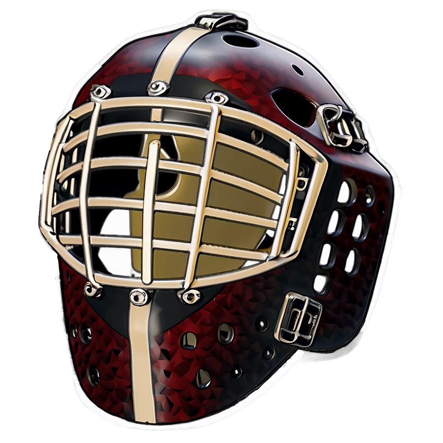 Cartoonish Hockey Goalie Mask Png Hrl PNG Image