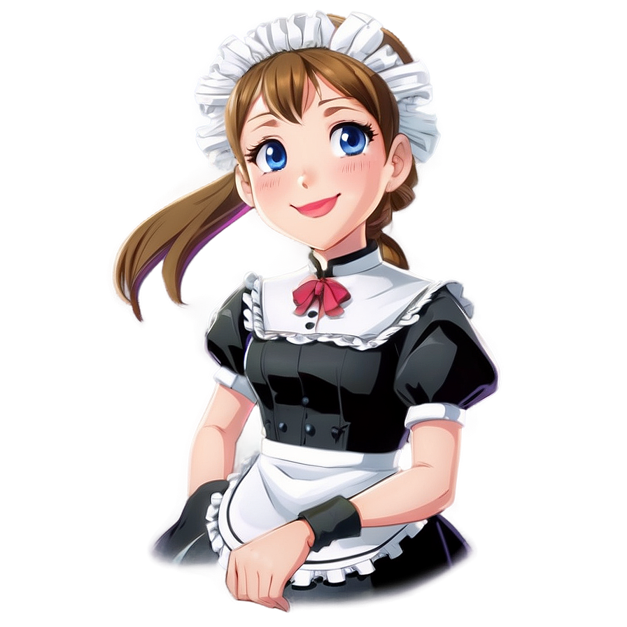 Cartoonish Maid Hat Png Ord PNG Image