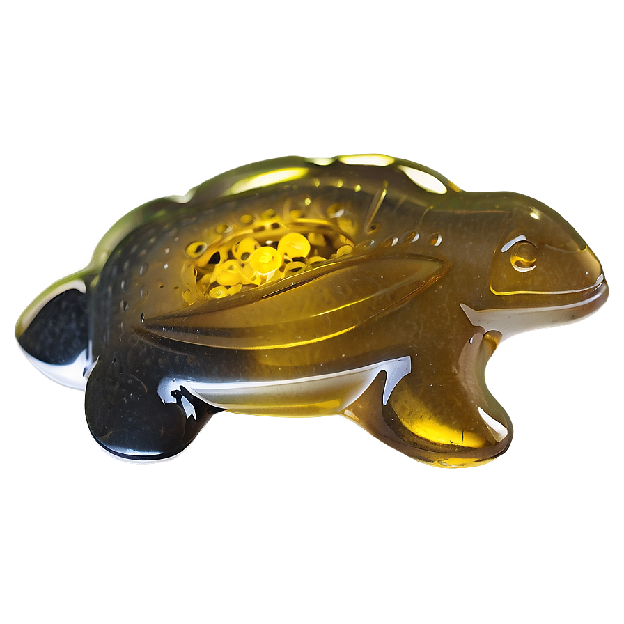 Carved Amber Figurine Png Mjk41 PNG Image