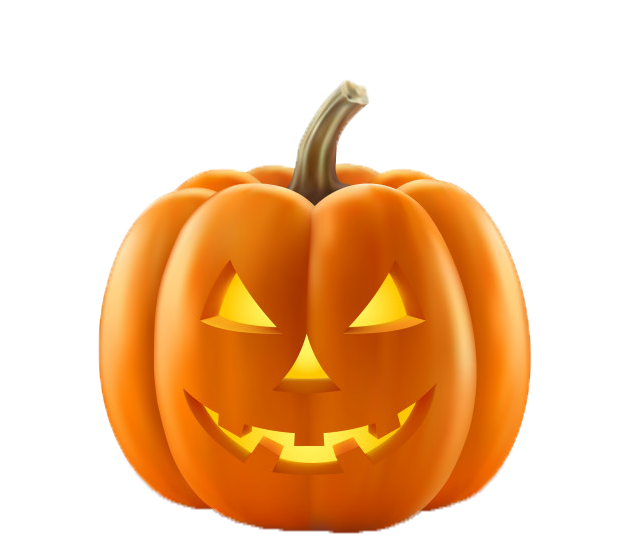 Carved Halloween Pumpkin.png PNG Image