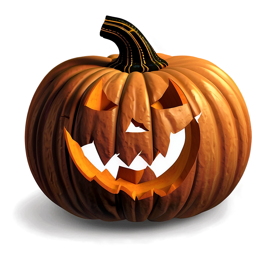 Carved Pumpkin Face Design Png 06132024 PNG Image