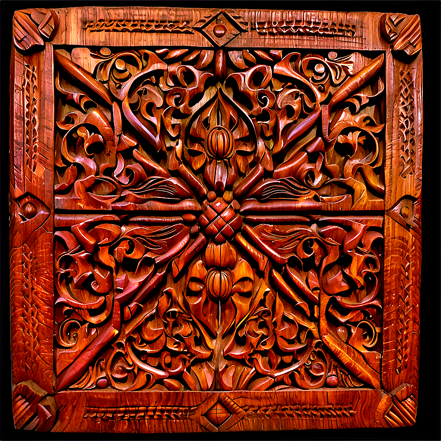 Carved Wood Board Detail Png Yrp PNG Image