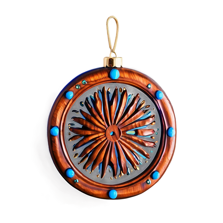 Carved Wood Circle Ornament Png 41 PNG Image