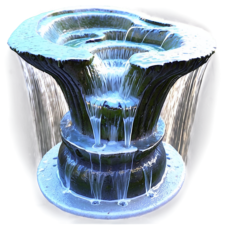 Cascading Waterfall Fountain Png Fnv PNG Image