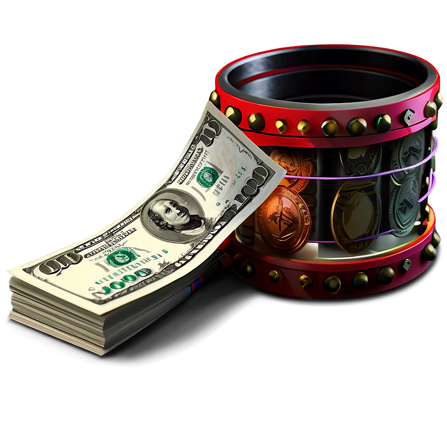 Cash Collection Png Pfp PNG Image