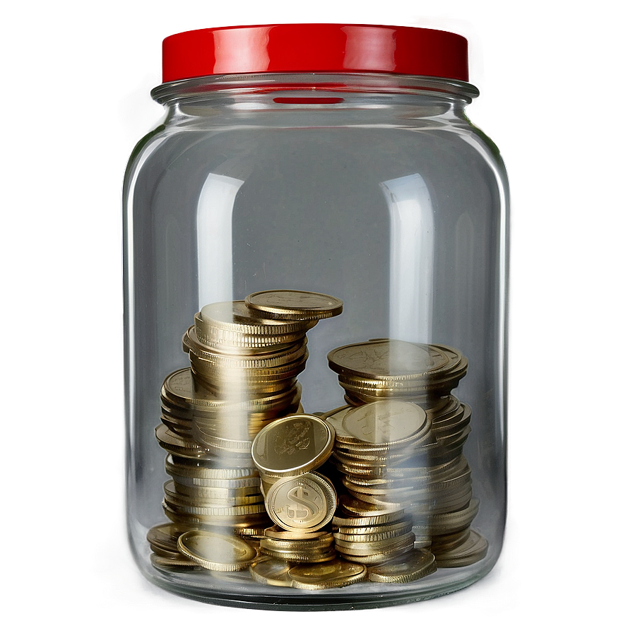 Cash Savings Jar Png Glh64 PNG Image