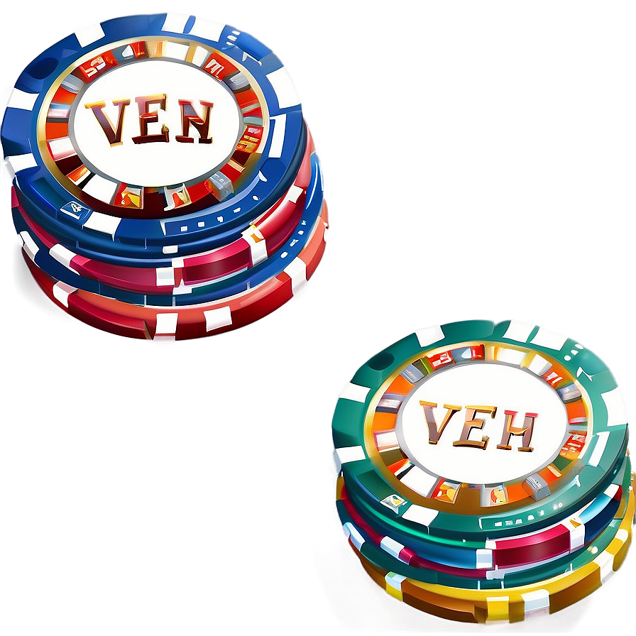 Casino Chips Pile Png 06122024 PNG Image