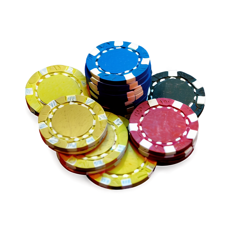 Casino Chips Pile Png 06212024 PNG Image