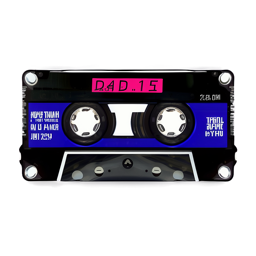 Cassette Tape Logo Png Clh34 PNG Image