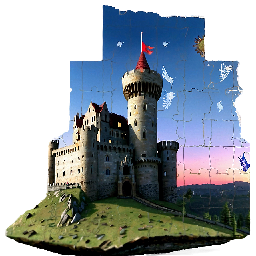 Castle At Dawn Png 59 PNG Image