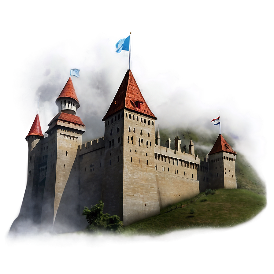 Castle In Fog Png 68 PNG Image