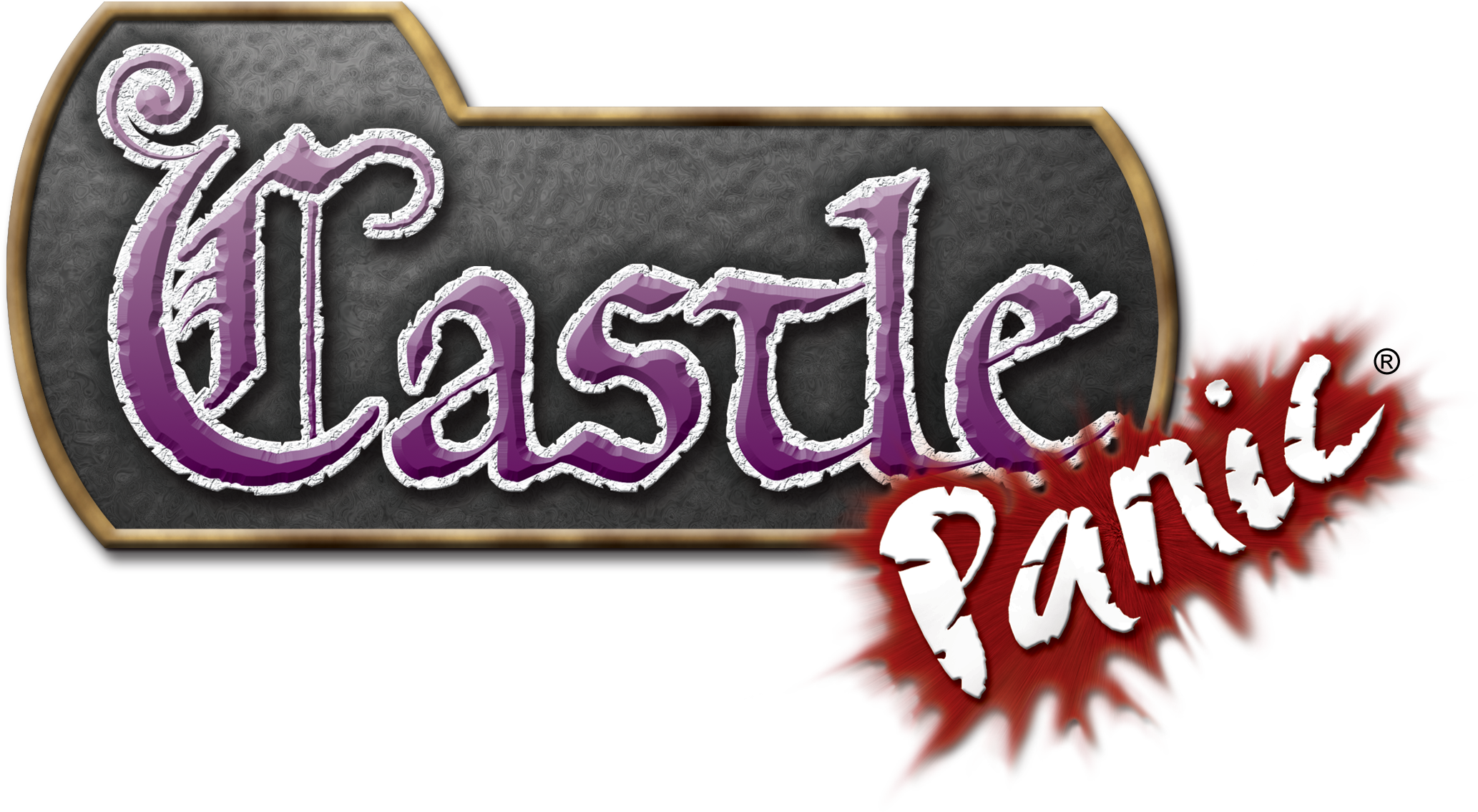 Castle Panic Board Game Logo PNG Image