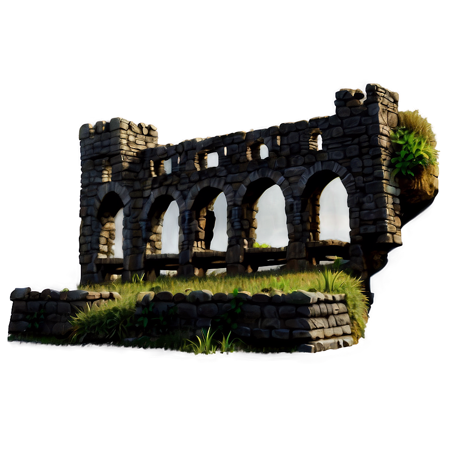 Castle Ruins Png Iua52 PNG Image