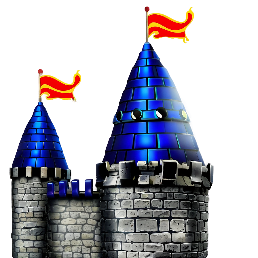 Castle With Dragons Png Twh PNG Image