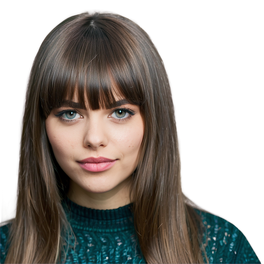 Casual Bangs Style Png Bjb10 PNG Image