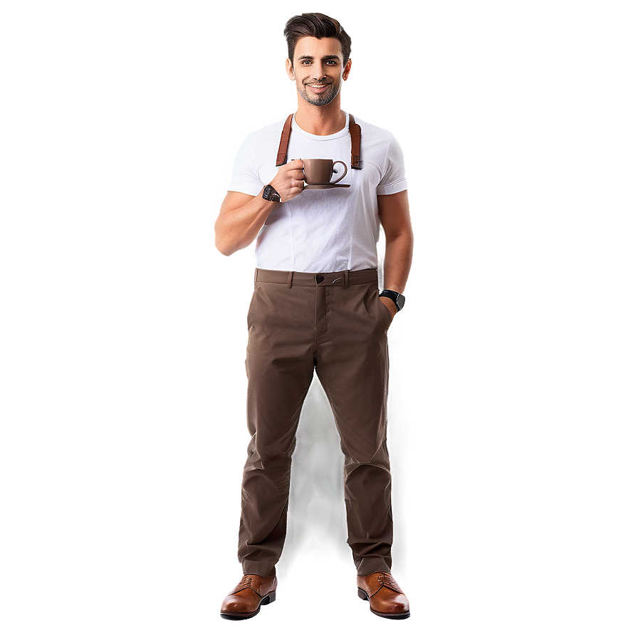 Casual Barista Uniform Png Pme PNG Image