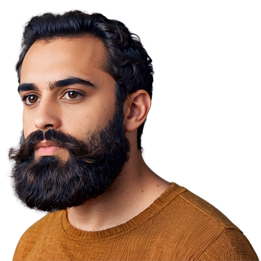 Casual Beard Looks Png 16 PNG Image