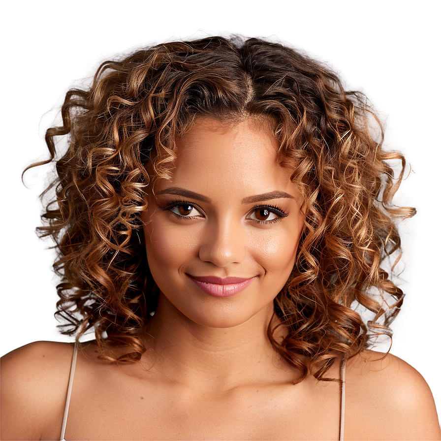 Casual Curly Hair Day Png 05242024 PNG Image