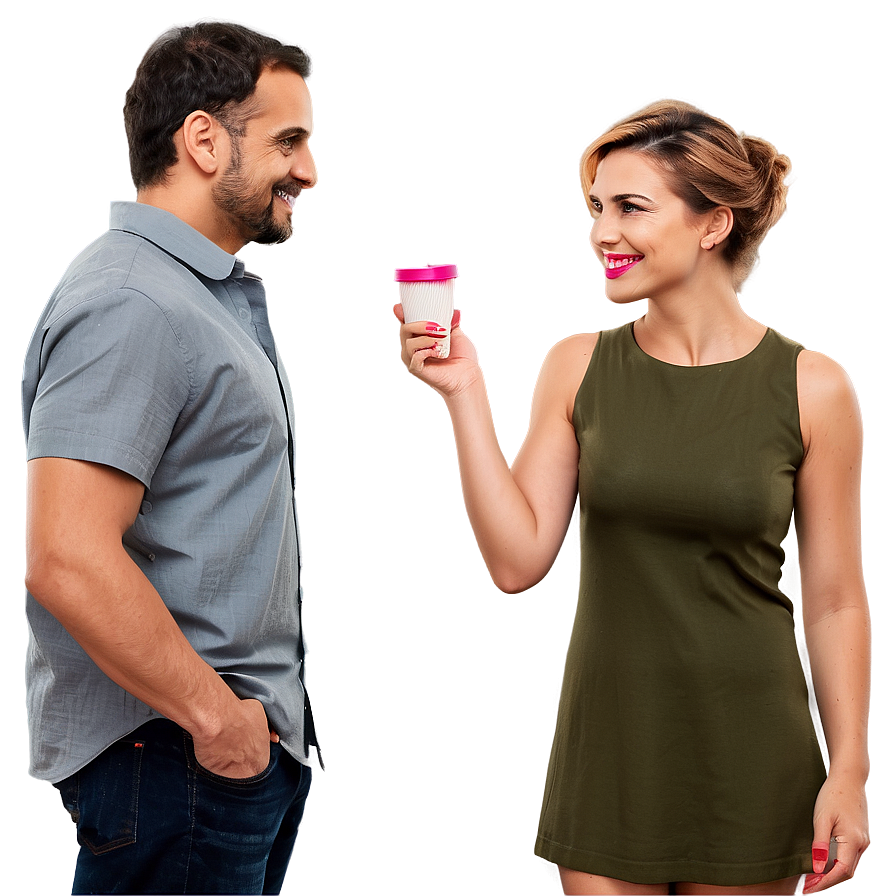 Casual Dating Conversation Png Tlg PNG Image