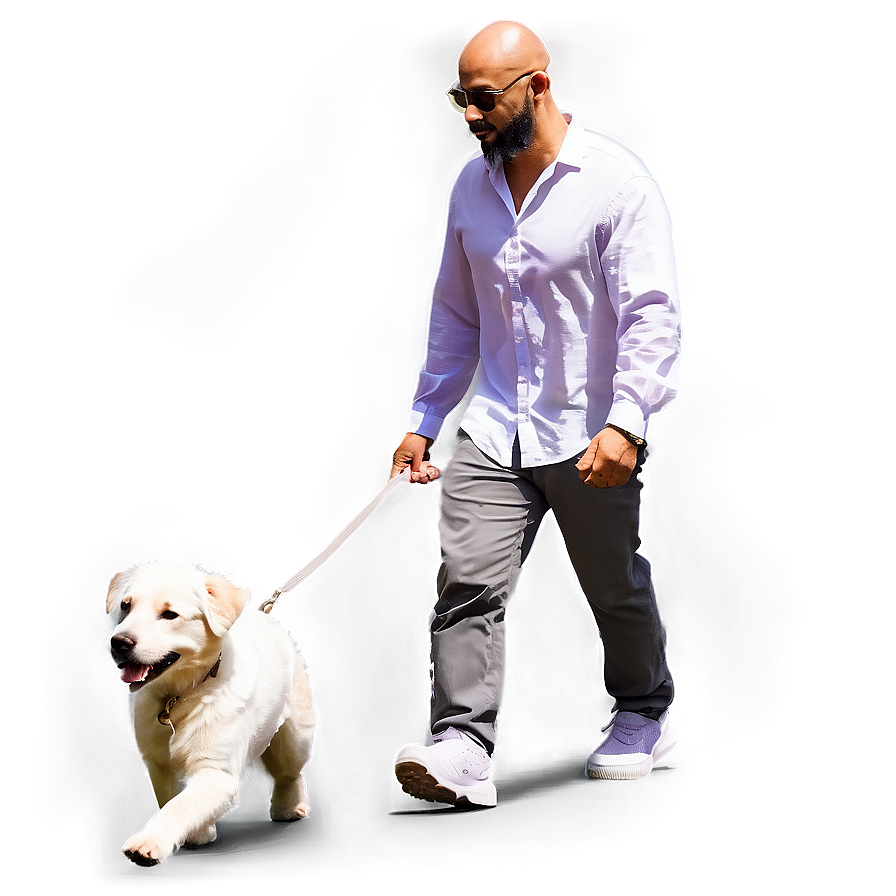 Casual Dog Walking Png Vqb16 PNG Image