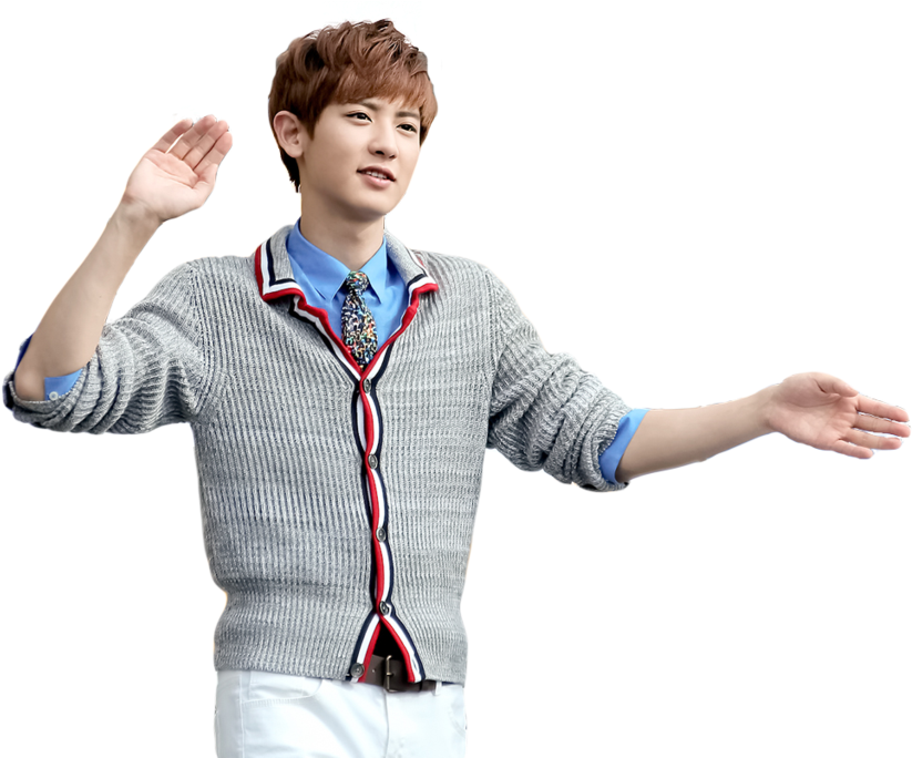 Casual Gesture Man Cardigan PNG Image