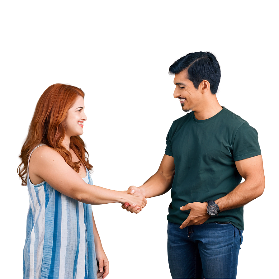 Casual Handshake Png 39 PNG Image