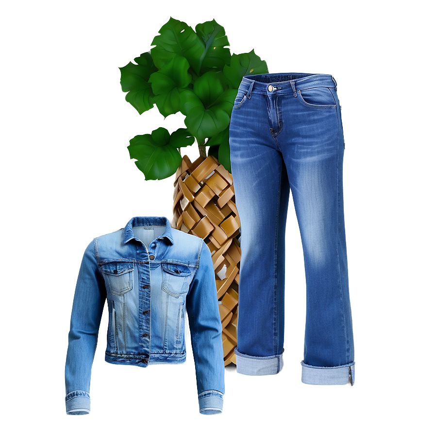 Casual Jean Look Png Daa PNG Image