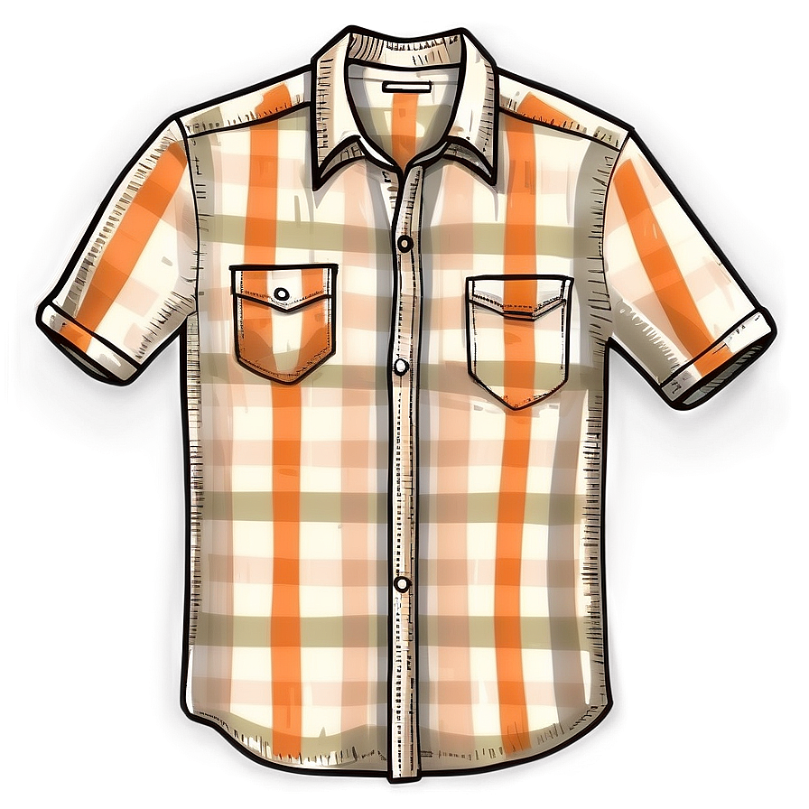 Casual Shirt Pocket Illustration Png Ctv PNG Image