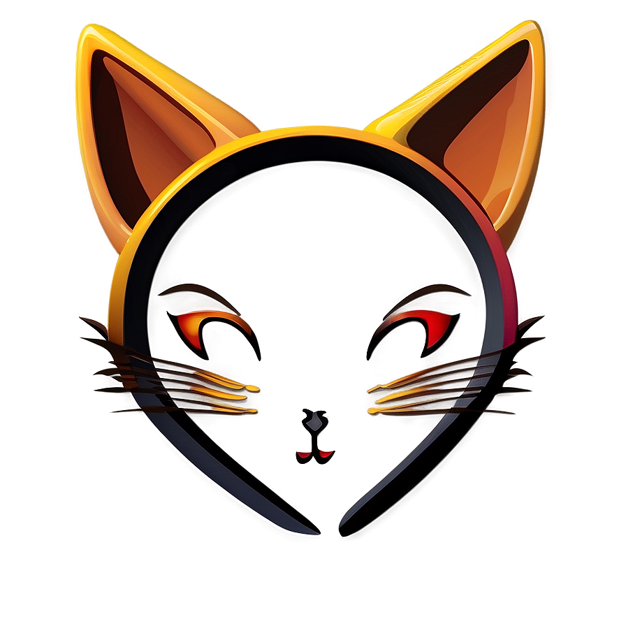 Cat Ears Vector Png Hck PNG Image