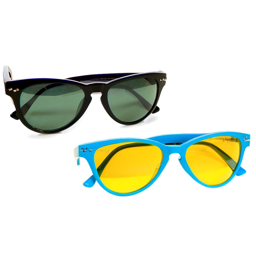 Cat Eye Sunglasses Retro Png Smm34 PNG Image