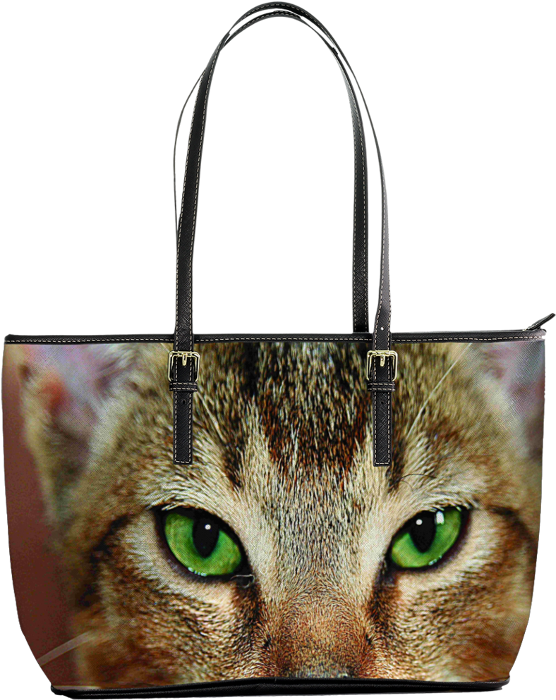 Cat Eye Tote Bag PNG Image