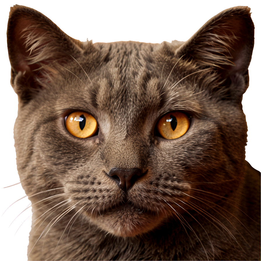 Cat Face A PNG Image