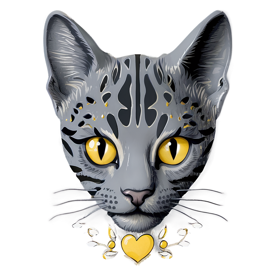 Cat Face Drawing Png Wdb96 PNG Image