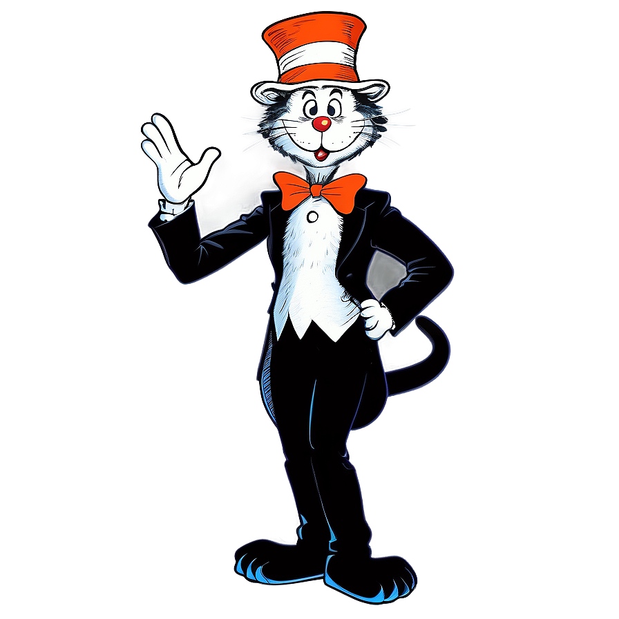 Cat In The Hat Character Png 81 PNG Image