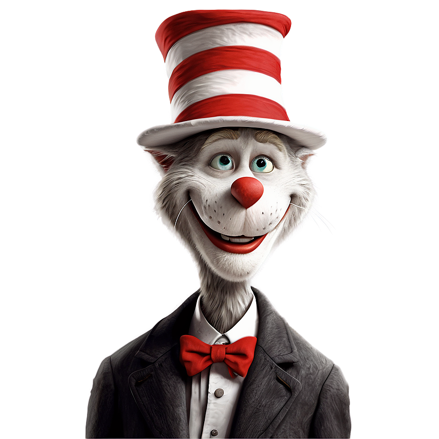 Cat In The Hat Drawing Png 64 PNG Image