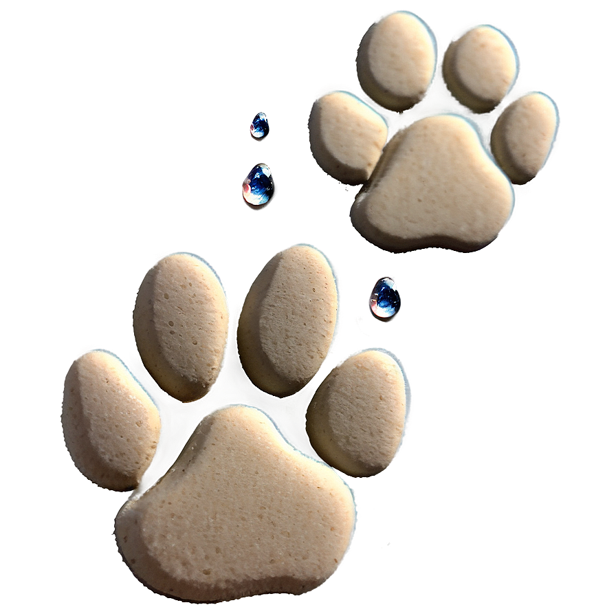 Cat Paw Print In Sand Png 29 PNG Image