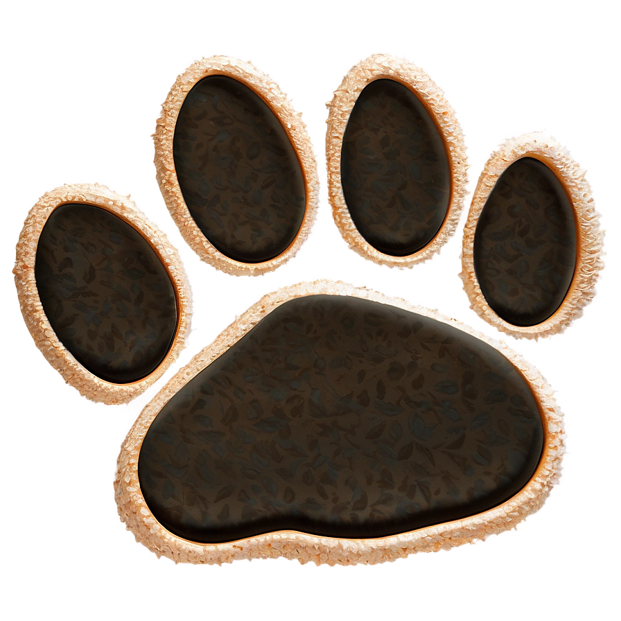 Cat Paw Print In Sand Png 65 PNG Image