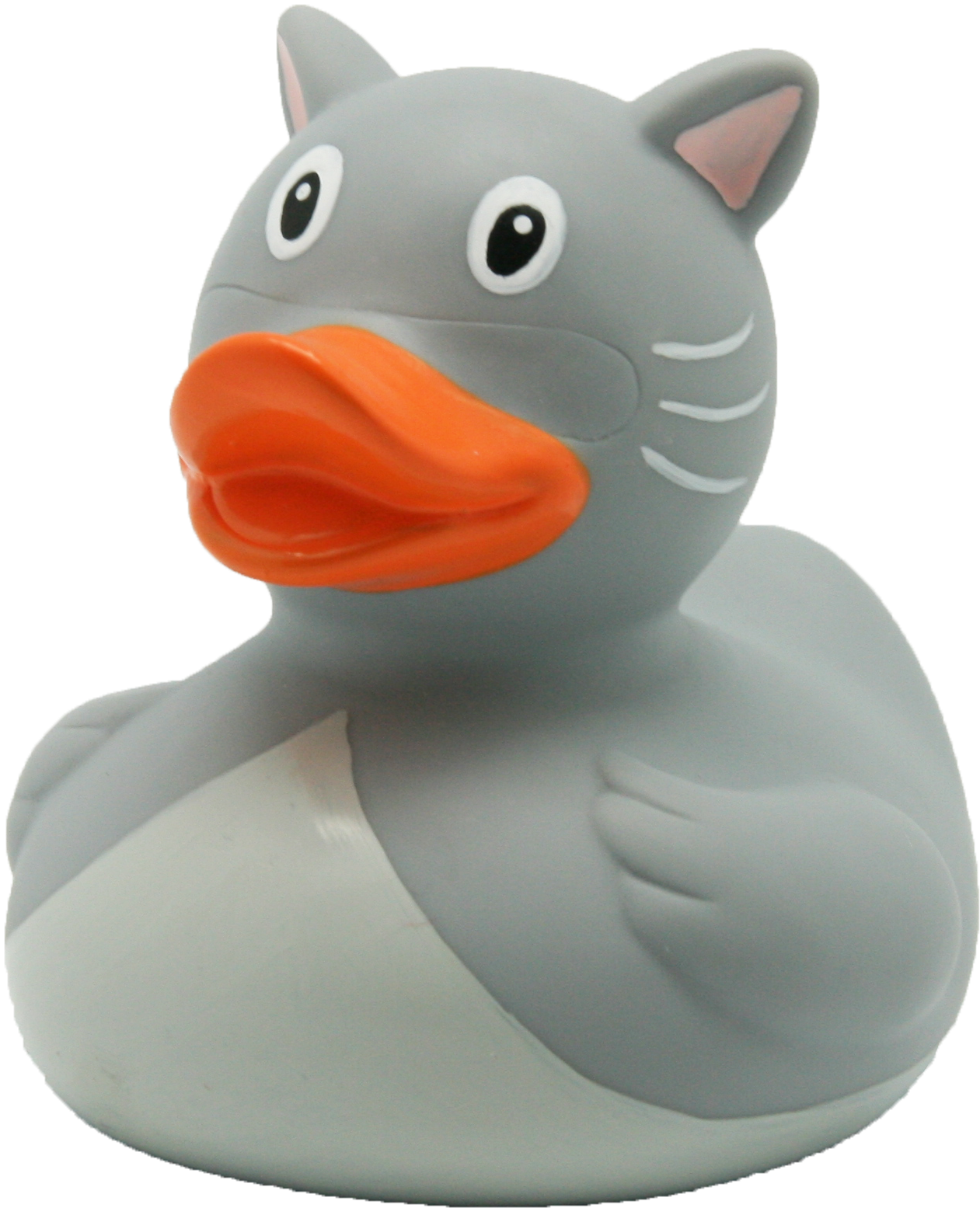 Cat Themed Rubber Duck PNG Image