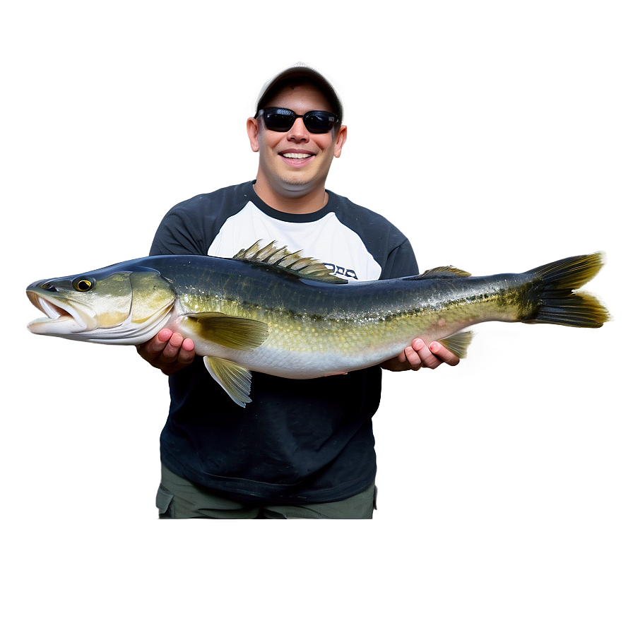 Catching Walleye Png 2 PNG Image