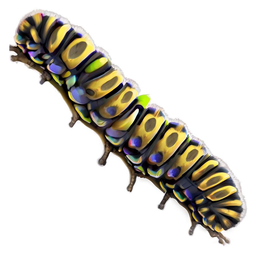 Caterpillar In Habitat Png Pnl34 PNG Image