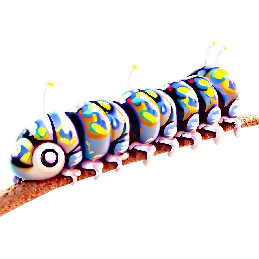 Caterpillar Movement Animation Png Qlt PNG Image