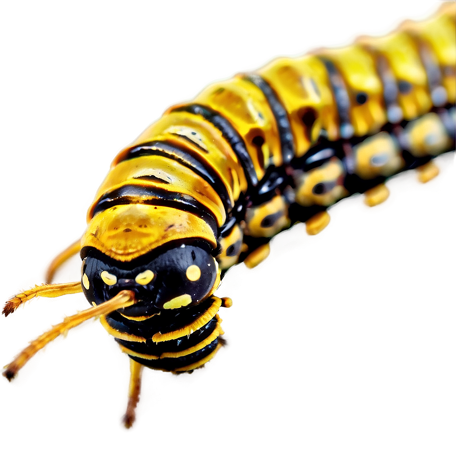 Caterpillar Under Microscope Png Eey8 PNG Image