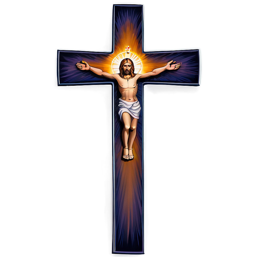 Catholic Cross A PNG Image